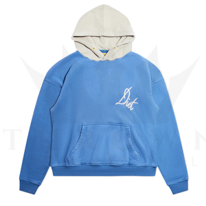 ชุดเซ็ตสองชิ้นสำหรับผู้หญิง ผ้าฝ้ายแท้ 100% วินเทจ 340 GSM ซิปปิด ปักโลโก้ คุณภาพสูง กันน้ำ ระบายอากาศ กันลม - Product Image 1