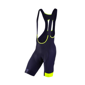 KATBROS INDUSTRY <b>Men's</b> Black Cycling Bib Shorts Fitted Moisture-Wicking Breathable Quick-Dry Spandex/Nylon 120g Custom Print - Product Image 3