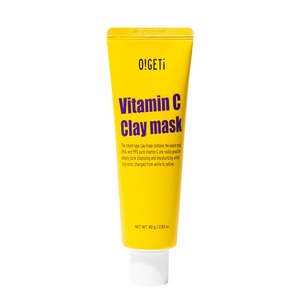Mascarilla de Lodo con Vitamina C O!GETi, Cosmética Coreana, 80g, Tamaño Viaje, Eliminador de Puntos Negros, Ácido Hialurónico, Mascarilla Facial, Hecho en Corea - Product Image 1