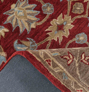 6x9 Serapi ทำด้วยมือคุณภาพสูงแบบทันสมัยพรมถักมือสไตล์เปอร์เซียสำหรับห้องนั่งเล่น - Product Image 5