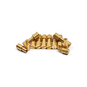Remache de latón oculto tipo Corby para conectar tornillos de manija - Product Image 1