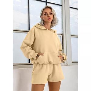 Sudadera con capucha de gran tamaño personalizada para mujer, Jersey informal, sudadera en tejido de punto largo para invierno - Product Image 6