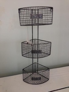 Cesta escurridora de platos de acero inoxidable para cocina, estante de secado de platos, cesta de Bartan, cesta de almacenamiento de alambre de malla personalizada - Product Image 5