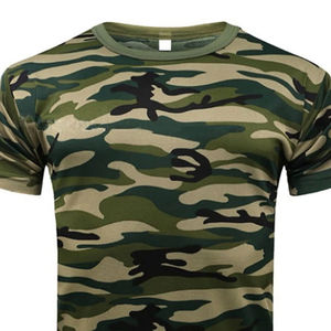 T-shirt de camouflage de haute qualité pour les hommes confortable prix de gros durable meilleure vente respirant hommes t-shirt nouvel arrivage - Product Image 2