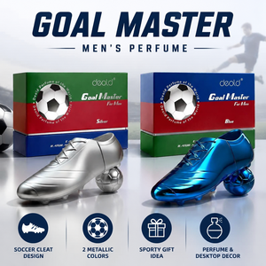 <span class=keywords><strong>Perfume</strong></span> Deold Goal Master para Hombre, 100 ml, Aroma Amaderado, Spray de Niebla Fina, en Forma de Zapatilla de Fútbol - Product Image 3