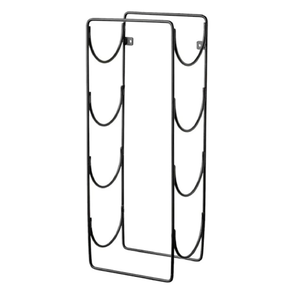 Soporte de metal vertical para vino, soporte para ahorrar espacio, perfecto para mantener las botellas de vino en posición vertical y seguras disponibles a precios de mayorista - Product Image 1