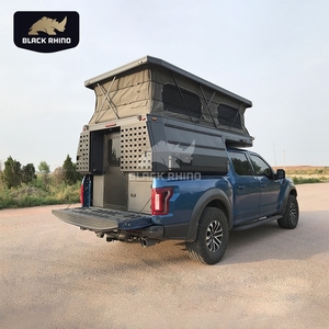 Xe bán tải Pickup pickupcamper cắm trại 4x4 trượt trong cho Caravan RV bật lên hộp tán 4 người bật lên xe tải - Product Image 2