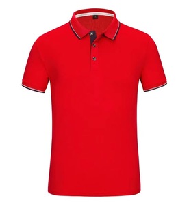 Polos pour hommes T-shirt uni vierge à manches courtes personnalisé T-shirt polo décontracté 100% polyester de haute qualité pour hommes - Product Image 3