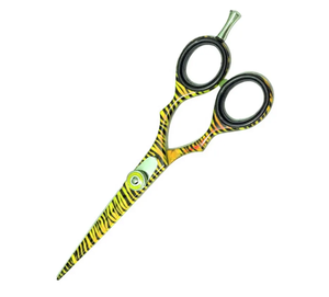 Tijeras de corte de pelo de peluquero al por mayor con cuchillas afiladas de metal y acero, tijeras de peluquería de belleza con reposapiés ajustable - Product Image 6