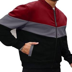 Blouson Bomber Unisexe en Toile de Laine Imperméable Style Universitaire et Collégial avec Lettres Brodées OEM Fabriqué par HI 2026 - Product Image 2