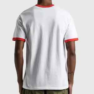 2025 nuevo diseño de alta calidad 100% algodón, camiseta para hombres, Camiseta holgada de estilo liso camisetas casuales para hombres con precio bajo - Product Image 5