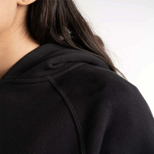 Cropped Hoodie Women Lightweight Sweatshirt Long Sleeve Comfortable Pullover Ideal for Home <b>Travel</b> Shopping and Office Use - Product Image 4
