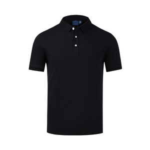 Logo personnalisé OEM de haute qualité en gros polos pour hommes T-shirt d'été personnalisé de couleur unie à revers Chemise polo de golf à manches courtes - Product Image 4