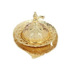 Clásico exquisito nuevo personalizado de cerámica portátil hogar incienso palo titular lujo incienso quemador Metal incienso quemador - Product Image 4