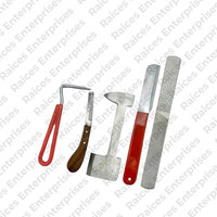 Kit de Herramientas Profesionales Personalizables de Alta Calidad para Herradores de Caballos, Kit de Cuidado y Recorte de Pezuñas, Reutilizable, de Acero Inoxidable