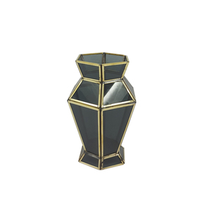 Vases à fleurs en métal décoratifs en vrac faits à la main nouveau décalcomanie finie en émail pour la maison salon mariage en aluminium côtier - Product Image 6