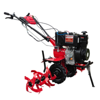 High Mini New Micro Agriculture Farm Tracteur Motoculteur à main avec caractéristiques de désherbage Machines agricoles Cultivateur