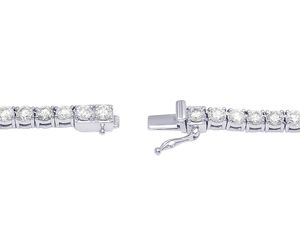 Iced Out <b>Silver</b> <b>Tennis</b> Chain with Moissanite Diamond Hip Hop Jewelry for Men Women 925 <b>Silver</b> USA Popular <b>Necklace</b> - Product Image 3