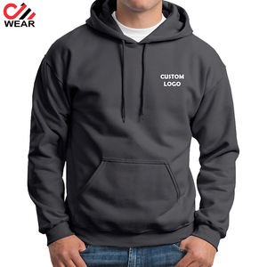Oversized Hoodie Street Wear <b>Thick</b> <b>Fleece</b> Light Weight Plain Blank Men Pullover for Custom Logo casual winter wear for custom - Product Image 3