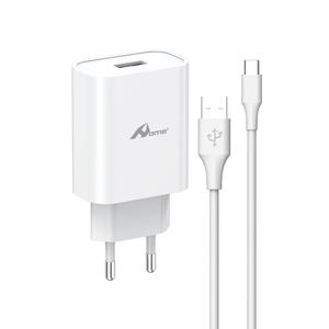 #15W 3A TIPO-C MTC-02C BLANCO Cargadores y Adaptadores Cargador Universal de Calidad Premium con Cable para Teléfono Móvil - Product Image 2