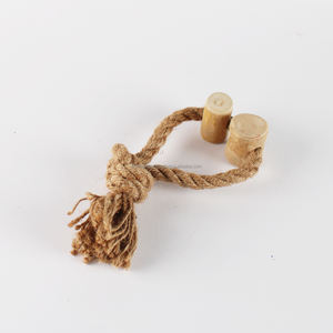 Wholesale Coffee Wood Circle Tug Dog Toys From Vietnam Manufacturer, Durable Coffee Wood Tug For Chewing, Training & Dental Care - Product Image 4