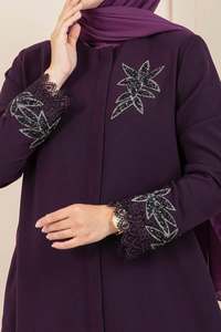 Nueva temporada XXL, ropa islámica modesta para mujer, vestido Abaya de verano, caftán túnica, moda musulmana de Dubái, Material de gasa de pavo - Product Image 2