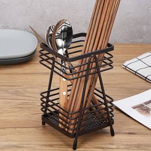 AZ OVERSEAS Metal Wire Kitchen Cutlery Holder Drainer for Kitchen Counter Forks Spoons Storage Organizer Kitchenware Racks - Product Image 5