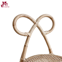 Chaises en rotin modernes Viet Mai Lan pour chambre à coucher, événements, banquets, enfants, intérieur/extérieur, fabriquées au Vietnam VN 24