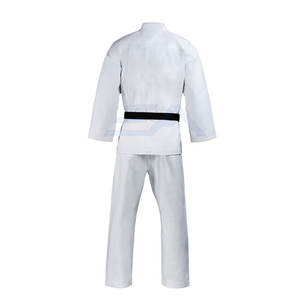 Uniformes de Karate de Alta Calidad con Logotipo Personalizado en la Parte Delantera, 100% Algodón Transpirable, Ropa de Artes Marciales en Venta - Product Image 2