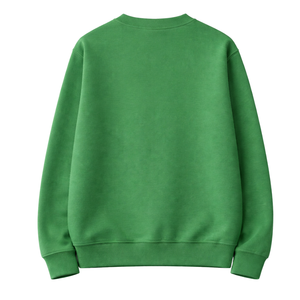 Sweat-shirt à col rond vert hiver pour sororité, avec badge sur le devant, design grec, sororité féminine, rose vert, collège, sœur, élégant, décontracté - Product Image 4