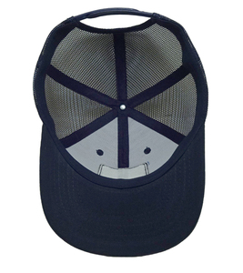 Casquette Trucker 6 Panneaux Haute Qualité avec Logo Brodé Personnalisé et Écusson Tissé, Casquette Structurée à Profil Moyen en Maille – Vente en Gros - Product Image 6