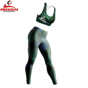 Nuevo Sujetador deportivo para mujer y pantalones para correr, mallas con estampado de sublimación, traje de Yoga, conjunto de ropa deportiva, transpirable, ajustado para Yoga - Product Image 5