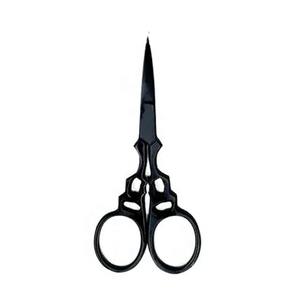 Tijeras de Manicura de Acero Inoxidable para Diestros, Diseño de Bordado con Forma de Pájaro, Corte Recto y Personalizable - Product Image 2