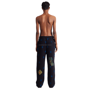 Men's Casual Baggy Fit Sweatpants 100% Cotton Eco-Friendly Anti-Wrinkle Drawstring Closure <b>Vintage</b> <b>Trousers</b> Wholesale - Product Image 5