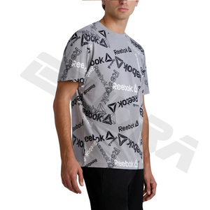 T-shirts pour hommes vierges 100% coton de haute qualité T-shirt personnalisé d'impression lourde - Product Image 3