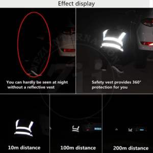 Prix de gros Gilet de sécurité réfléchissant Séchage rapide Polyester respirant Construction Fermeture à glissière Hi Vis Vêtements de sécurité ANSI - Product Image 3