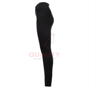 Pantalones de equitación ligeros, transpirables y cómodos para mujer, ajuste slim, elegantes, duraderos, con asiento completo para equitación al aire libre. - Product Image 3