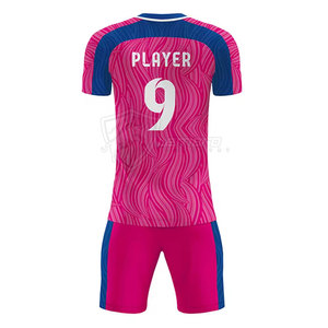 Uniforme de football unisexe de haute qualité personnalisé, style tendance, vente en gros, taille adulte, respirant, 100% polyester, service OEM - Product Image 2