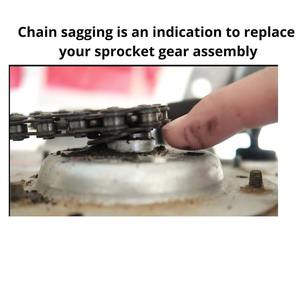 Kit pignon pour portes de garage Liftmaster Chamberlain Sears Craftsman - Product Image 3