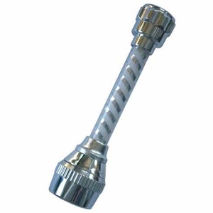 Girevole pieno cromato spruzzatore per rubinetto doccia schiuma funzione Made in Italy IDROGAS flessibile Biflex tubo giunto a sfera adattatore Private Label - Product Image 1