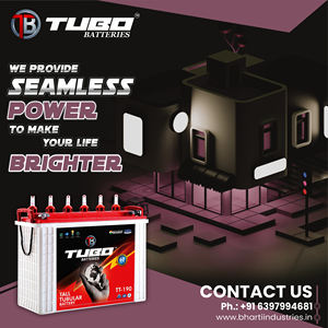 Batterie tubulaire haute capacité TUBO 1200 12V 120AH C20, unité d'alimentation de secours longue durée, stockage d'énergie à cycle profond, format pack d'alimentation pour onduleur - Product Image 6