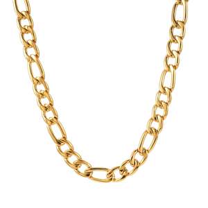 สร้อยข้อมือทอง 14K แบบเส้นเล็กและแบบเชื่อมต่อ ขนาด 10 มม. ลายฟิกาโร - Product Image 4