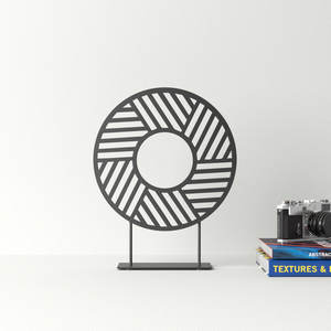 Escultura de Metal dorado hecha a mano, pulgares hacia arriba y signo de bien, Decoración de mesa moderna para el hogar, sala de estar, dormitorio - Product Image 3