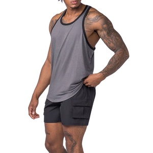 Camiseta sin mangas de alta calidad para entrenamiento, ropa de gimnasio, chaleco de verano, elástico, sin costuras, transpirable, con espalda en Y. - Product Image 2