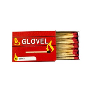 Household Safety Matches 30 Sticks 47x35x12mm Wooden <b>Matchbox</b> for Home and Kitchen Use with 30 sticks - Product Image 1