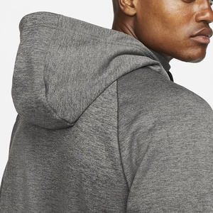 Sweat à capuche zippé en molleton technique en coton avec logo personnalisé 2025, manches américaines, taille XL, vêtements de sport, nouveau design personnalisé, broderie - Product Image 6