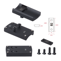 Base de montage Red Win pour lunette de visée Red Dot Reflex, plaque de montage tactique, accessoires de chasse