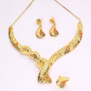 Chapado en oro Micro Forming collares joyería de moda joyería tradicional regalo para mujeres cobre y latón chapado en oro laminado - Product Image 2