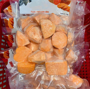 Batata entera congelada de Vietnam hecha con raíces frescas de batata para procesamiento alimentario y suministro de exportación - Product Image 6
