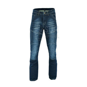 กางเกงยีนส์ผู้ชายคุณภาพดี ทรงตรง ขาตรง ยืดได้ ระบายอากาศดี เป็นมิตรกับสิ่งแวดล้อม สวมใส่สบายๆ ในชีวิตประจำวัน เหมาะกับสไตล์สตรีท - Product Image 5